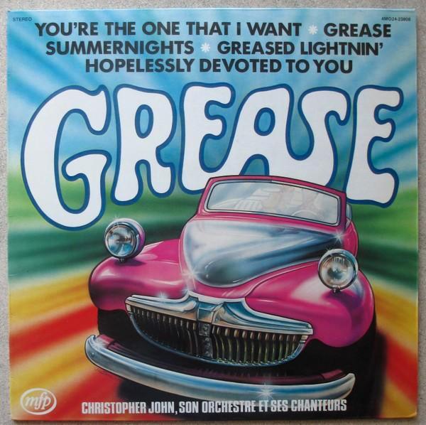 Christopher John, Son Orchestre Et Ses Chanteurs – Grease, Cd's en Dvd's, Vinyl | Rock, Zo goed als nieuw, Ophalen of Verzenden