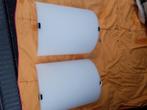 2 x wandverlichting, Huis en Inrichting, Lampen | Wandlampen, Ophalen, Gebruikt, Glas