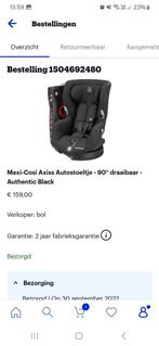 Maxi cosi axiss autostoel, Kinderen en Baby's, Ophalen of Verzenden, Zo goed als nieuw