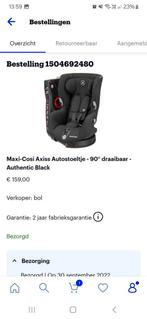 Maxi cosi axiss autostoel, Ophalen of Verzenden, Zo goed als nieuw