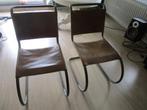 chaises, Maison & Meubles, Chaises, Comme neuf, Brun, Modern, Cuir