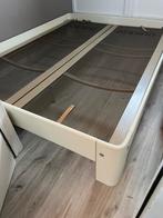 Auping bed +frame, 150cm breed!!! RETRO rug-voeteinde, Huis en Inrichting, Slaapkamer | Bedden, Ophalen, Retro, Hout, Verstelbaar