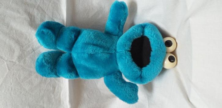 Koekjesmonster dekbed blauw, Kinderen en Baby's, Speelgoed | Knuffels en Pluche, Ophalen of Verzenden