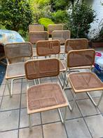 9 Chaises Cesca, Huis en Inrichting, Stoelen, Cesca, Vijf, Zes of meer stoelen, Gebruikt, Wit
