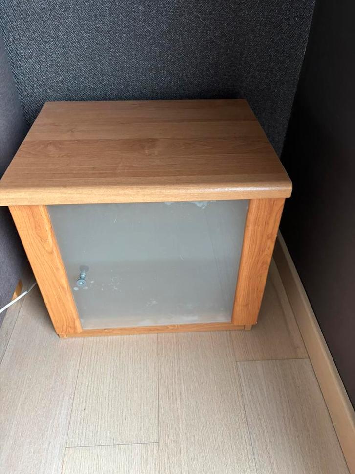 Nachtkastjes, Maison & Meubles, Chambre à coucher | Tables de chevet, Utilisé, Bois, Enlèvement