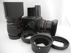 Hasselblad 503cx, obj 60 mm en 150 mm met A12-achterkant en, Ophalen, Zo goed als nieuw, Spiegelreflex, Overige Merken