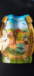 Playmobil 6971 poney avec enfant, Ophalen of Verzenden, Zo goed als nieuw, Complete set