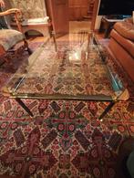 Glazen salontafel in nieuwstaat, Huis en Inrichting, Ophalen, Zo goed als nieuw