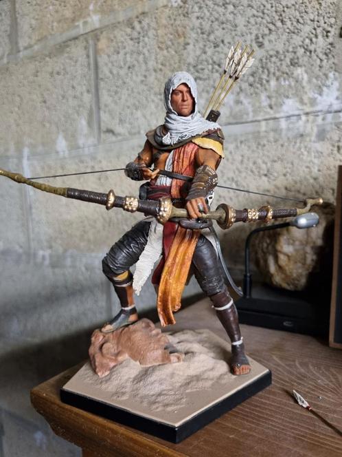 Bayek assassin's creed, Collections, Statues & Figurines, Comme neuf, Fantasy, Enlèvement ou Envoi