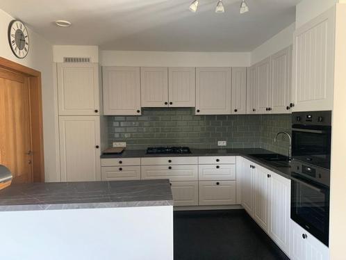 Complete keuken, Huis en Inrichting, Keuken | Complete keukens, Zo goed als nieuw, Hoekkeuken, Wit, Ophalen