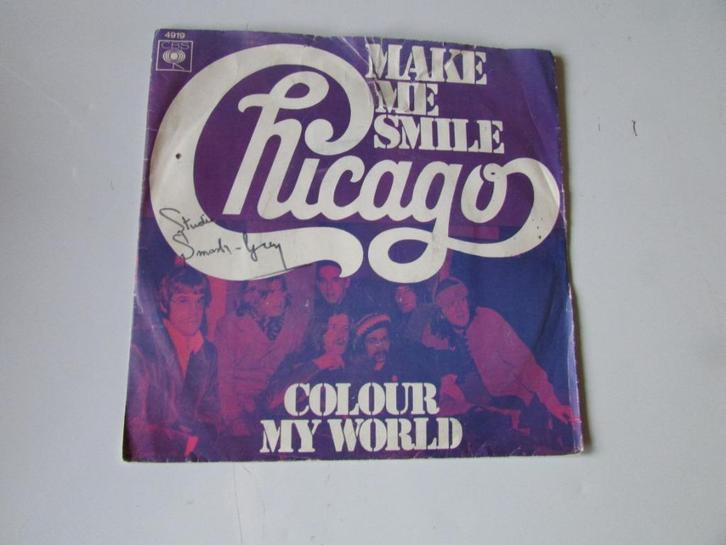 CHICAGO, MAKE THE SMILE, SINGLE, Cd's en Dvd's, Vinyl Singles, Gebruikt, Single, Pop, 7 inch, Ophalen of Verzenden