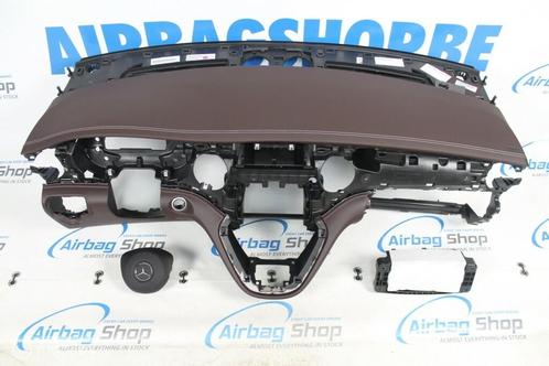 Airbag set - Dashboard bruin leer Mercedes V klasse V447, Auto-onderdelen, Dashboard en Schakelaars