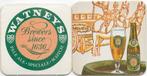 bierviltjes 2 st. Watneys, Verzamelen, Verzenden