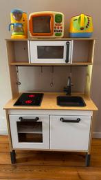 Kinder keuken + extra accessoires, Kinderen en Baby's, Ophalen, Zo goed als nieuw, Hout, Speelkeuken