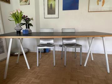 eettafel, Maison & Meubles, Tables | Tables à manger, 150 à 200 cm, Cinq personnes ou plus, Enlèvement, Utilisé