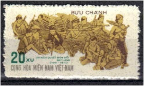 Vietcong R.G. 1971 - Yvert 13 - Vrijheidstrijders (ZG), Timbres & Monnaies, Timbres | Asie, Non oblitéré, Envoi