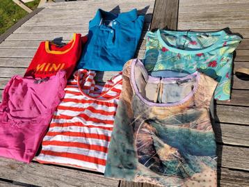 lot van 6 polo , bloes , top small beschikbaar voor biedingen