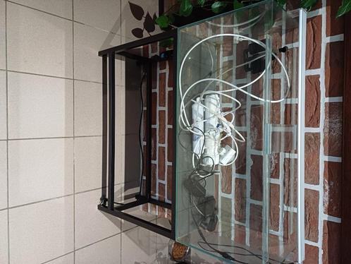 Aquarium compleet met uitrusting (garnalen), Dieren en Toebehoren, Vissen | Aquaria en Toebehoren, Zo goed als nieuw, Overige typen