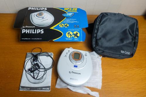 Philips Discman Expanium EXP 210 + draagtas, Audio, Tv en Foto, Walkmans, Discmans en Minidiscspelers, Discman, Ophalen of Verzenden