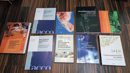 Kinesitherapie en revalidatiewetenschappen boeken, Boeken, Studieboeken en Cursussen, Gelezen, Ophalen of Verzenden