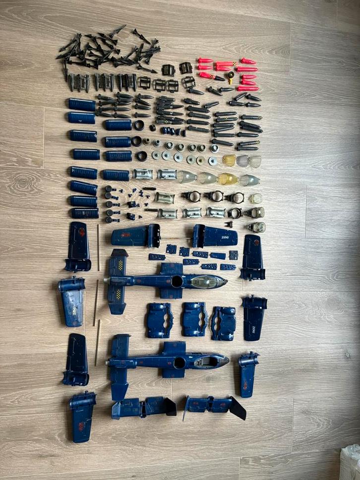 Groot gi joe cobra rattler parts lot, Kinderen en Baby's, Speelgoed | Actiefiguren, Gebruikt, Ophalen of Verzenden