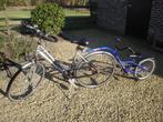 Damesfiets met aanhangfiets voor peuter, Fietsen en Brommers, Ophalen, Gebruikt, Versnellingen