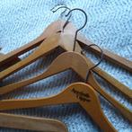 10 stevige, houten vintage kapstokken., Kleding | Dames, Kledinghangers, Ophalen of Verzenden, Zo goed als nieuw