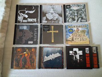 CD's: Heavy metal/hard rock beschikbaar voor biedingen