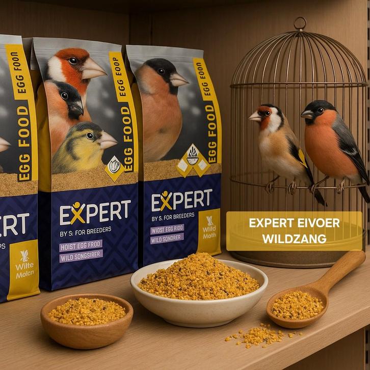 EXPERT Eivoer Wildzang 1kg - Witte Molen, Dieren en Toebehoren, Vogels | Toebehoren, Ophalen