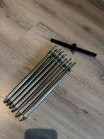 6 x solar p1 bankstick 12 inch plus leveler, Ophalen of Verzenden, Zo goed als nieuw