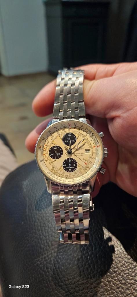 Breitling Navitimer OLD, Handtassen en Accessoires, Horloges | Heren, Breitling, Staal, Staal, Ophalen