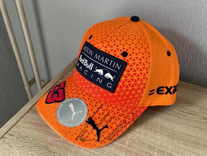 Max Verstappen Pet België GP 2019 Spa Cap + Handtekening, Verzamelen, Automerken, Motoren en Formule 1, Nieuw, Formule 1, Ophalen of Verzenden