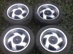 a vendre 4 jantes en aluminum, Ophalen, Gebruikt, 15 inch, Velg(en)