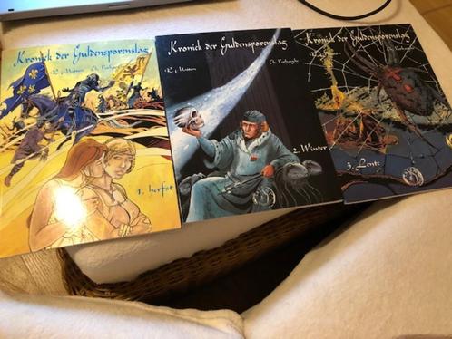 Kroniek der Guldensporenslag - R. Matton/ CH Verhaeghe 1 - 2, Boeken, Stripverhalen, Zo goed als nieuw, Meerdere stripboeken, Ophalen of Verzenden