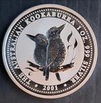Kookaburra en argent de 1 oz - 2001, Timbres & Monnaies, Monnaies | Océanie, Enlèvement ou Envoi