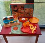 Fisher-Price keukenset Houten winkeltje & wieg Pop, Kinderen en Baby's, Ophalen, Zo goed als nieuw, Speelset, Met geluid