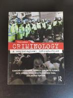 Criminology A sociological introduction, Boeken, Studieboeken en Cursussen, Ophalen of Verzenden, Zo goed als nieuw