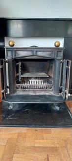 Poêle à bois Franklin en fonte, Enlèvement, Utilisé, Bois, Poêle à bois