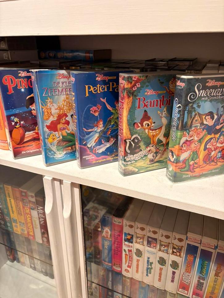 Disney videobanden NL gesproken – lot van 5 – vintage, Cd's en Dvd's, VHS | Film, Zo goed als nieuw, Ophalen of Verzenden
