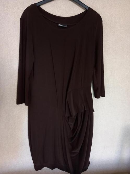 jurkje of kleedje Didi maat L, Kleding | Dames, Jurken, Nieuw, Maat 42/44 (L), Bruin, Ophalen of Verzenden