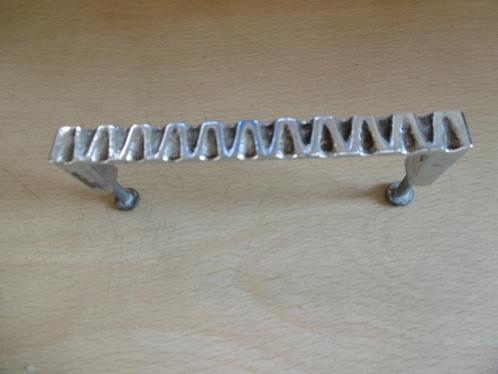 vintage inox trekkertje voor lade of kastdeurtje, Antiek en Kunst, Curiosa en Brocante, Ophalen of Verzenden