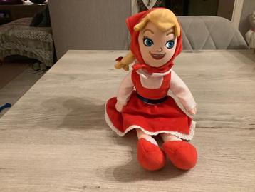 Personnage en peluche Efteling Le Petit Chaperon Rouge (35 c, Enlèvement ou Envoi, Comme neuf, Autres types