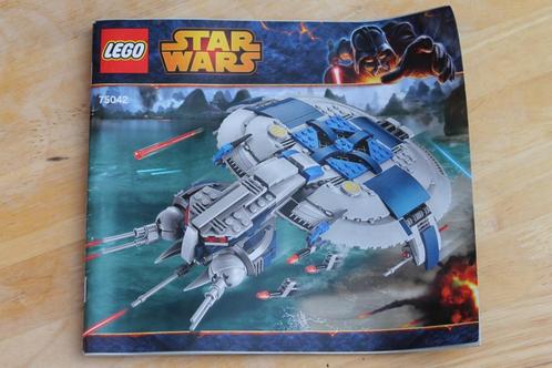 Lego 75042 Star Wars Droid Gunship, Kinderen en Baby's, Speelgoed | Duplo en Lego, Gebruikt, Lego, Complete set, Ophalen of Verzenden