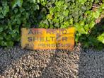Air Raid Shelter Sign WW2 RAF emaille  bord, Collections, Autres types, Armée de l'air, Enlèvement ou Envoi