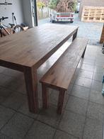 Tafel +banken william winston collection 200e, Huis en Inrichting, Tafels | Eettafels, Ophalen, Zo goed als nieuw
