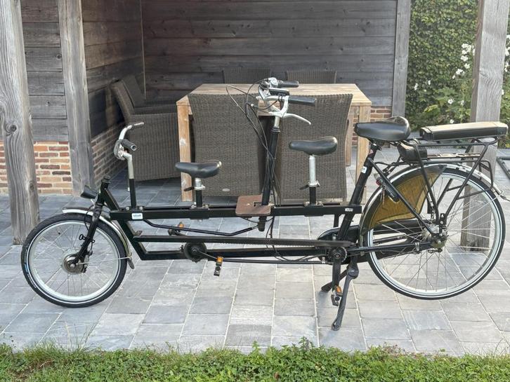Tandemfiets - Kinderen - Onderwaterfiets, Fietsen en Brommers, Fietsen | Tandems, Gebruikt, Minder dan 10 versnellingen, 49 tot 53 cm
