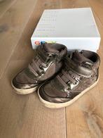 Basket hautes Geox couleur taupe et bronze. P.23, Kinderen en Baby's, Babykleding | Schoentjes en Sokjes, Meisje, Gebruikt, Laarsjes