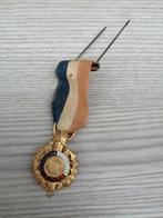 Op de medaille staat S P T, dwz;  sapeurs pompiers France. O, Collections, Enlèvement ou Envoi, Armée de terre, Emblème ou Badge