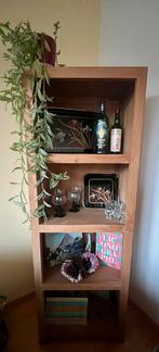 Bibliothèque en TECK, Maison & Meubles, Armoires | Bibliothèques, Enlèvement, Comme neuf, Teck