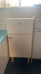Badkamerkastje, Huis en Inrichting, Ophalen, (Half)hoge kast, Minder dan 50 cm, Gebruikt